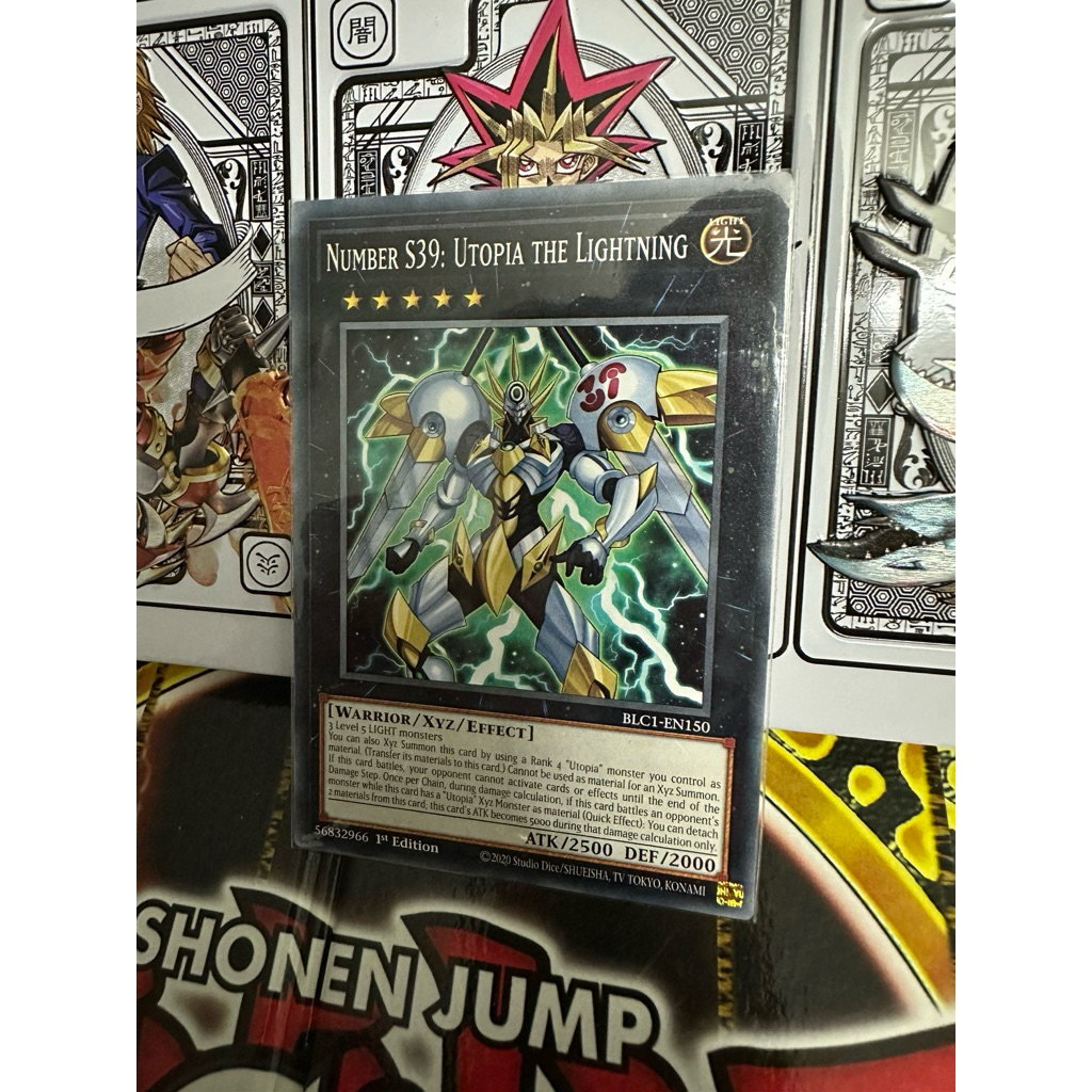 Thẻ bài Yugioh Number S39: Utopia The Lightning (Real Card)