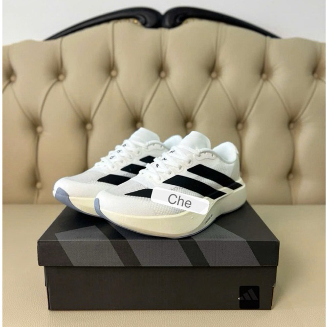 Giày Chạy Bộ Adizero Evo SL “White Black” Trắng đen