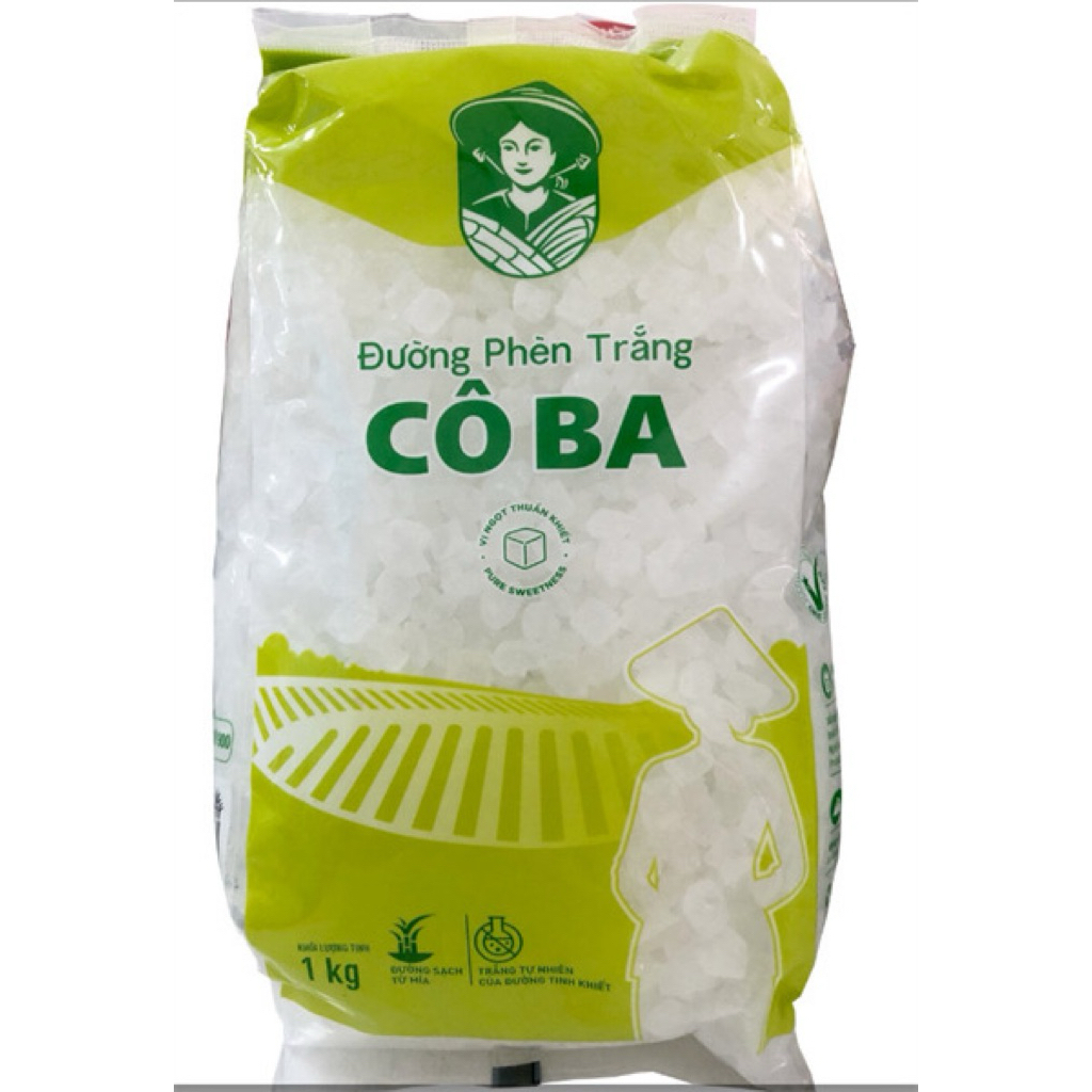 Đường Phèn Trắng Cô Ba 1kg