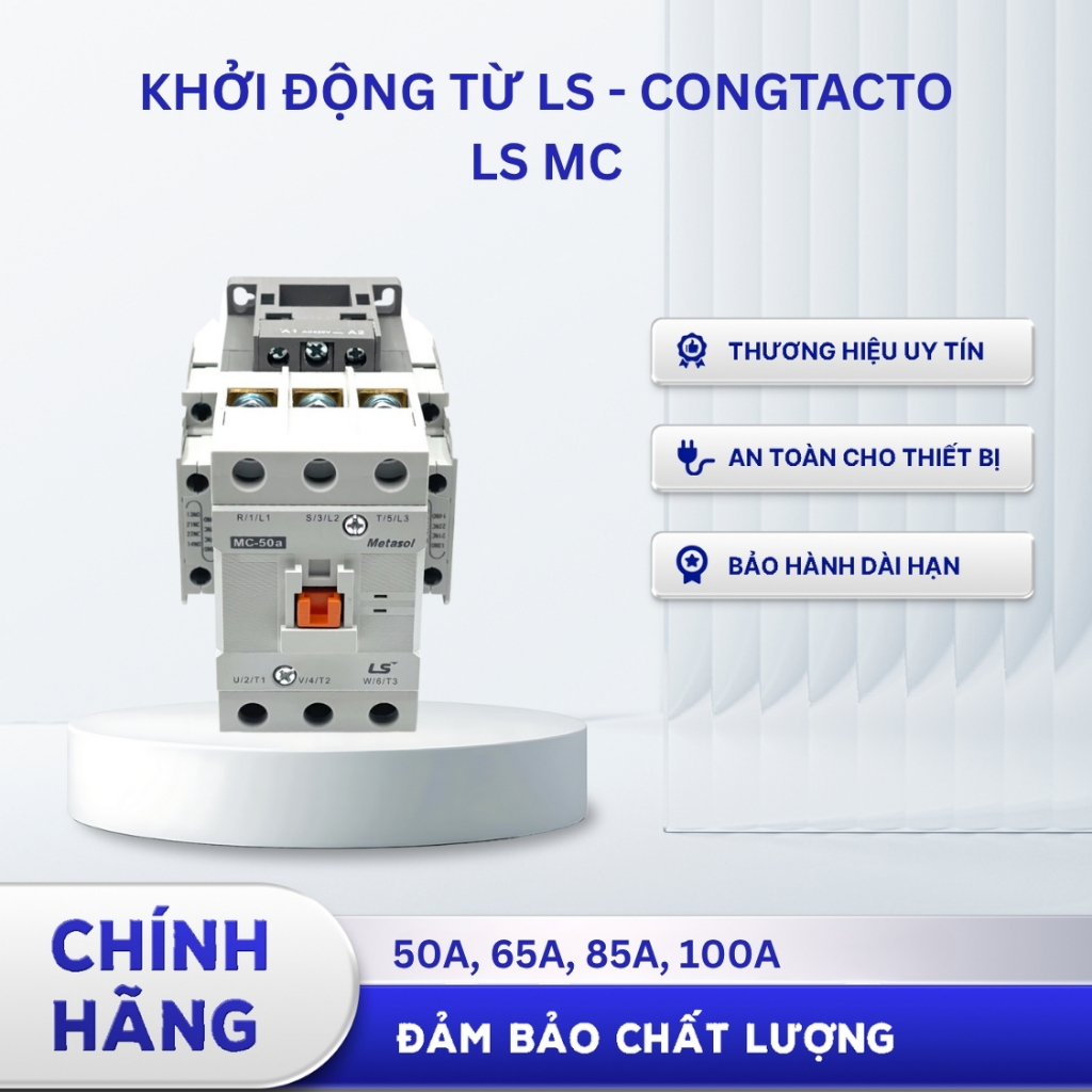 Khởi Động Từ LS - Contactor LS MC 50A - 100A
