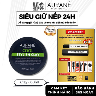  Sáp Vuốt Tóc Nam Aurane Cool Stylish Clay Chính Hãng - Bảo Hành 180 Ngày - Kèm Quà Tặng - Waxshop 