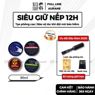 Sáp vuốt tóc nam Aurane - Cool Stylish Clay, Proud Stylish Paste, Matte Stylish Wax chính hãng - C2