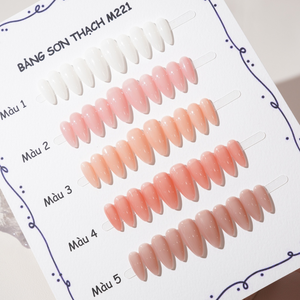 [M221] Kimsu Nail Box Thạch Trơn Nhẹ Nhàng (Thạch gạo, Thạch nude, thạch nâu...) | BigBuy360 - bigbuy360.vn