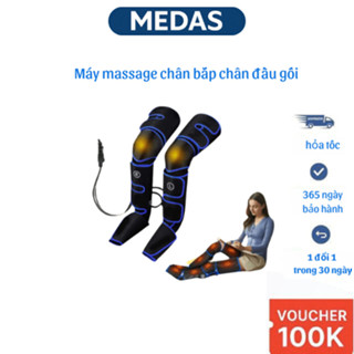 Máy massage chân bắp chân đầu gối MEDAS MTJ | khí nén trị liệu hồng ngoại 3 chế độ | giảm đau, thư giãn, lưu thông máu