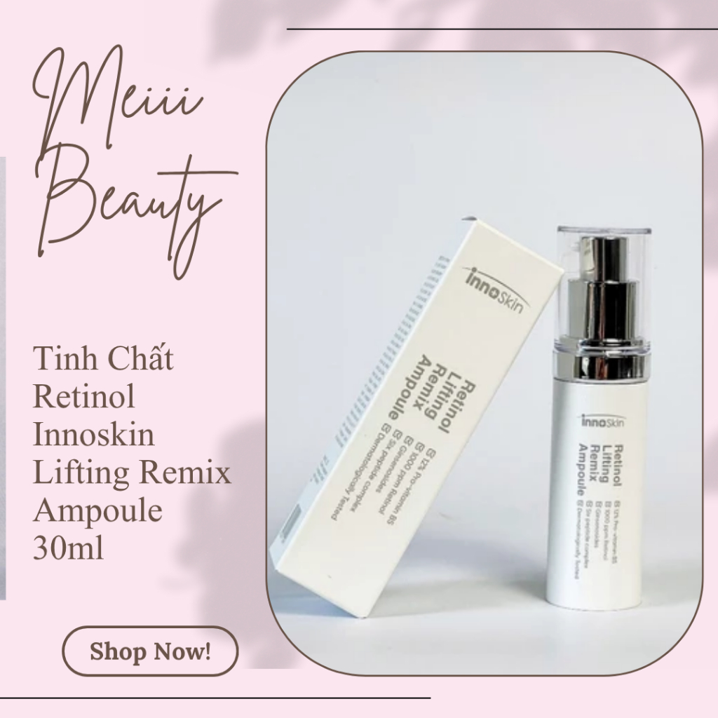 Tinh Chất Retinol Innoskin Lifting Remix Ampoule 30ml Làm Chậm Lão Hóa, Cải Thiện Độ Đàn Hồi Da