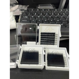  Mi Douyin trung hoa Hà mee 6line - chân ngắn - mi camelia sole thò thụt chân ngắn 6line mỗi hộp J,C,CC,D,LJ,LB,LC 