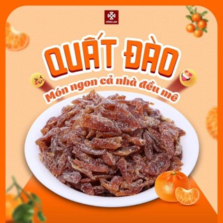 Ô mai chanh cốm / Ô mai quất đào - ô mai Hồng Lam 11 hàng đường -hộp 200g/300g/500g