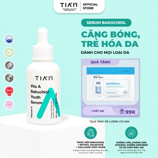 Serum Bakuchiol Căng Bóng, Trẻ Hoá Da Tia'm Vita A Bakuchiol Youth Serum 40ml