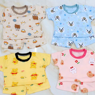 Đồ bộ thun lạnh 6 - 16kg cho bé trai, bé gái, vải mềm mát, co giãn, thấm hút mồ hôi