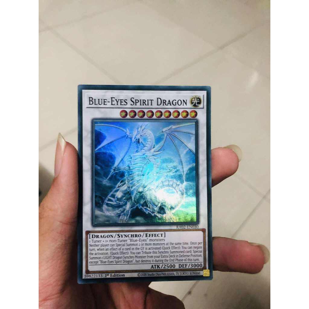 Thể bài Yugioh Blue-Eyes Spirit Dragon - 25th Anniversary Rarity Collection II (RA02)