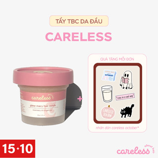 MUỐI TẨY TẾ BÀO CHẾT Detox Da Đầu CARELESS từ Rosemary và Quýt Giúp Da Đầu Sạch Sâu, Nang Tóc Chắc Khoẻ