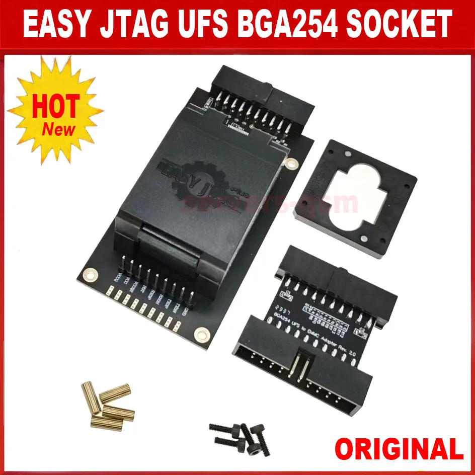 Đế BGA-254 giao tiếp UFS & eMMC cho Easy JTAG Plus 2 (hỗ trợ cả câu dây)