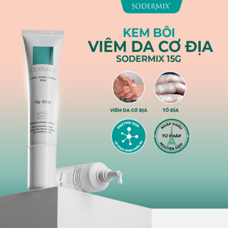 SODERMIX - Kem Bôi Viêm Da Cơ Địa Hỗ Trợ Giảm Viêm Da, Ngứa Ngáy, Eczema, Chàm Sữa, Tổ Đỉa, Dưỡng Ẩm, Nhập Từ Pháp
