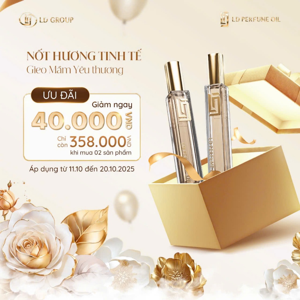 Tinh Dầu Nước Hoa , LD PERFUME 12ml  , Cuốn Hút Lịch Lãm Nam Tính . Nước Hoa Nam Thơm Lâu , Perfume 
