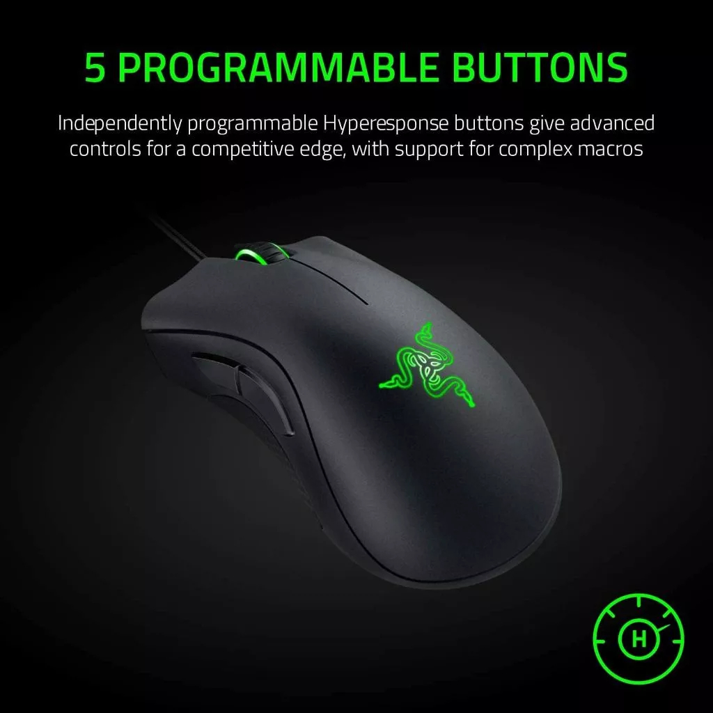 Chuột Razer DeathAdder Essential Gaming Mouse dành cho PC/Laptop Chuột thể thao điện tử One Same Day Shipping | BigBuy360 - bigbuy360.vn