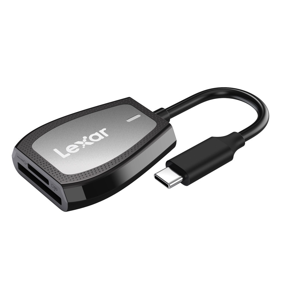 BH Asia - Đầu đọc thẻ nhớ Lexar USB-C Dual Slot SD / microSD