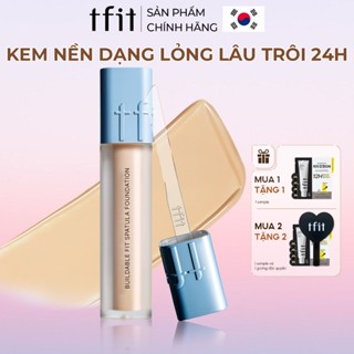 TFIT Kem Nền Mỏng Nhẹ Lâu Trôi 24h 15g Che Phủ Cao, Kem Nền Lâu Xuống Tone, Nhẹ Mặt Buildable Fit Spatula Foundation