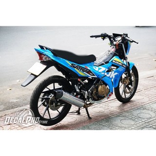 [Tem chuẩn xịn] - Tem trùm xe Suzuki Raider GP 2015