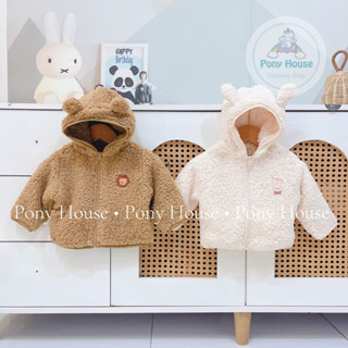  Áo Khoác Nous Lông Cừu Ấm Mềm Nhẹ Cho Bé Trai Bé Gái Size Từ 6 Đến 24 Tháng 