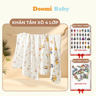 [Giá sỉ] Khăn Tắm Xô Cho Bé Mẹ & Bé 6 Lớp Doomi Baby Khăn Tắm Xô Xuất Nhật Cho Bé HT618 - HT720