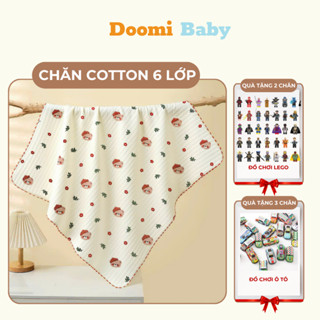 CHĂN HÈ - CHOÀNG Ủ - CHĂN QUẤN HÈ CHO BÉ 6 LỚP Kích Thước 85x85cm Doomi Store - HT531