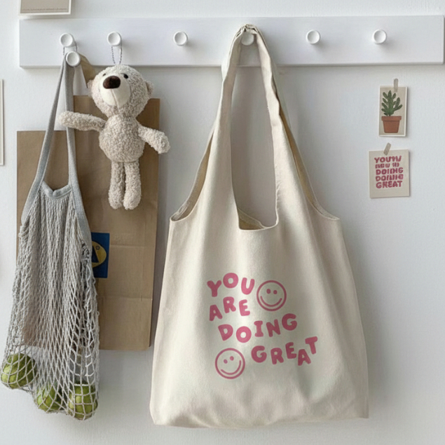 Túi Vải Đeo Vai Phong Cách Nhật Bản Cao Cấp XinhStore