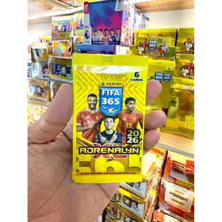 [ 1x Pack Lẻ Panini 365 2026 ] Pack Lẻ Thẻ Cầu Thủ Bóng Đá Panini Adrenalyn XL 365 2026 25/26 ( 6 Thẻ )