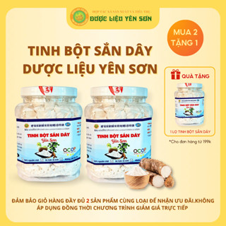 Tinh bột sắn dây sấy lạnh Dược Liệu Yên Sơn chuẩn ocop