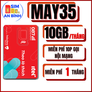 Sim 4G Vinaphone Itel MAY69 , MAY79 , MAY89 , U150 , D159V Miễn Phí Tháng Đầu Tiên - Sim An Bình