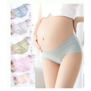  Quần lót bầu và sau sinh chất liệu Su Đúc thông hơi kháng khuẩn cạp chéo tránh chạm vết mổ đồ lót bigsize 