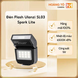 Đèn Flash Ulanzi SL03 Spark Lite - BLACK | Mới 100%