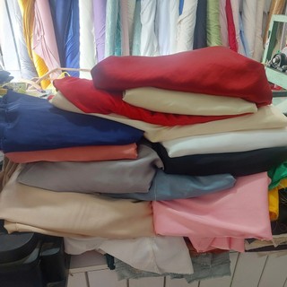 Vải lụa satin nhiều màu. Hàng cao cấp may đồ làm sự kiện decor. Hàng nguyên cây cắt các kích thước từ 1 mét đến 80 mét