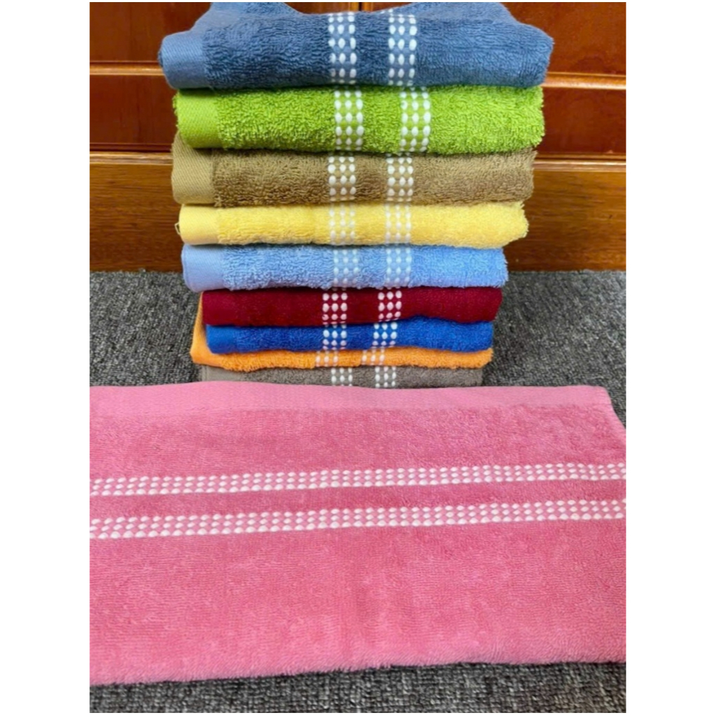 Khăn tắm Dobby cao cấp nhiều màu , 34*80cm