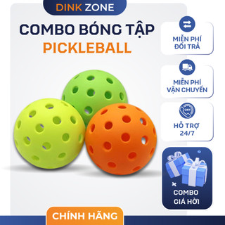 Bóng Pickleball Tập Luyện Combo 100-200-300-400 Quả – Chất Lượng Cao, Bay Thẳng, Độ Nảy Chuẩn