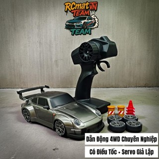 [NEW 2025]Xe điều khiển Drift Hyper Porche Barrel F1 1:20 có điều tốc, servo 30km có đèn, vỏ cứng, pin sạc