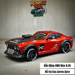  Xe Điều Khiển Mini Drift Dodge Muscle 1 32 KM3299 – 4WD – ESC + Servo + Gyro – cân bằng ổn định – dễ drift – bản cao cấp 