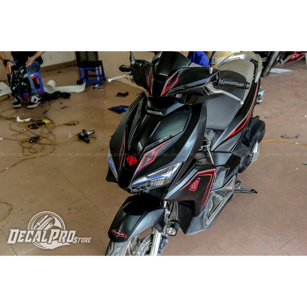 [Tem chuẩn xịn] - Tem xe Air Blade 2016 ~ 2018 Edition Red Line