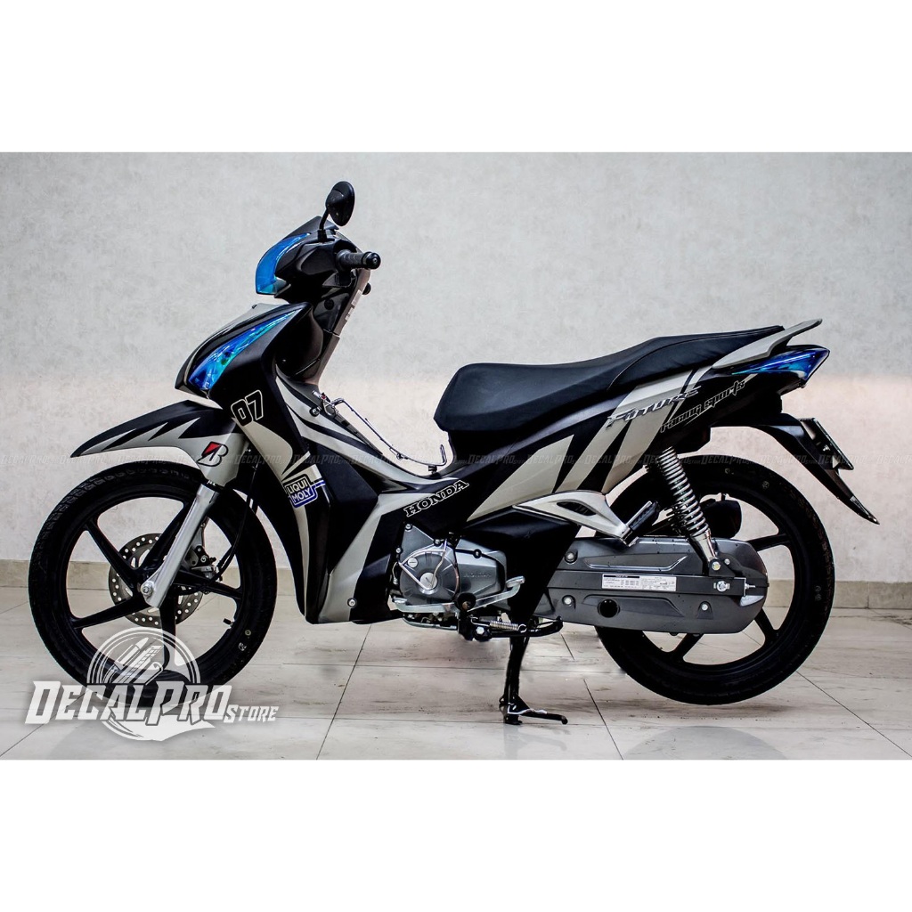 [Tem chuẩn xịn] - Tem trùm xe Future Black and Grey
