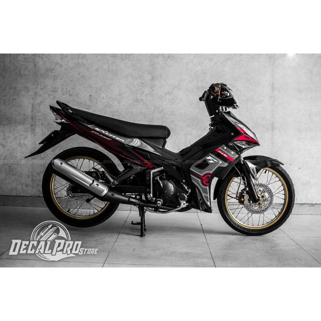[Tem chuẩn xịn] - Tem trùm xe Exciter 135 2010 Spark 1