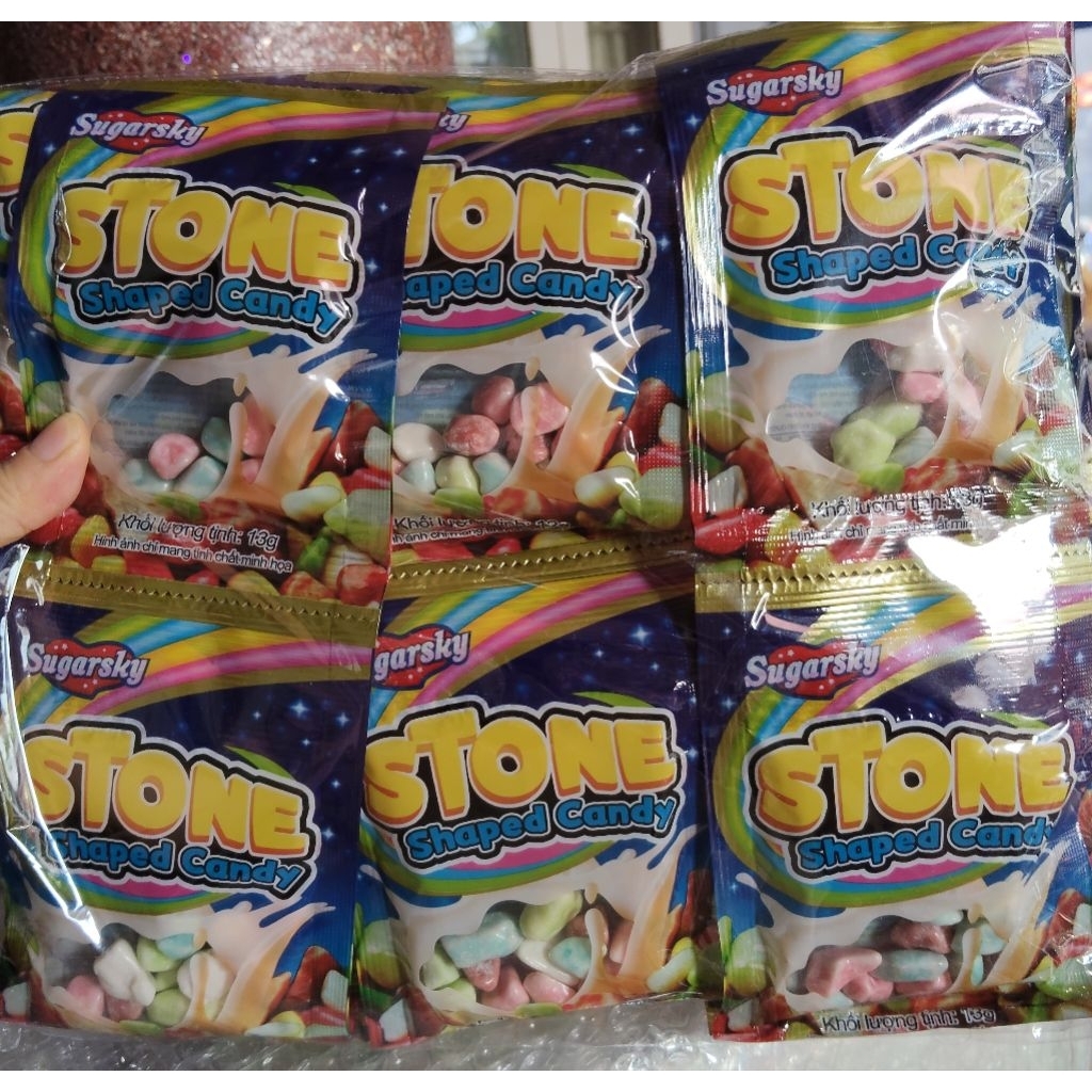 bán sỉ kẹo sỏi socola 1 bịch 30 gói kèm dây treo thơm ngon hấp dẫn