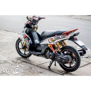 [Tem chuẩn xịn] - Tem trùm xe Nouvo LX Ohlins