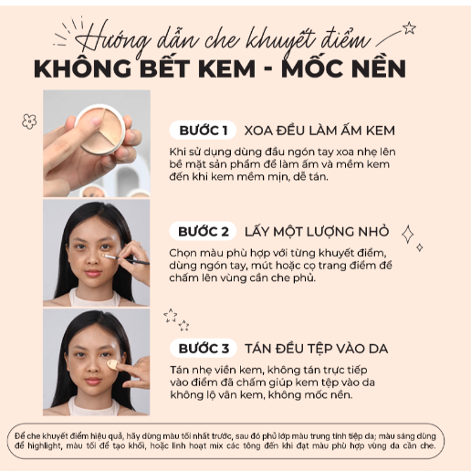 [HÀNG TẶNG KHÔNG BÁN] TFIT GIẤY HƯỚNG DẪN SỬ DỤNG KEM CHE KHUYẾT ĐIỂM VÀ CHU TRÌNH MAKEUP GỢI Ý