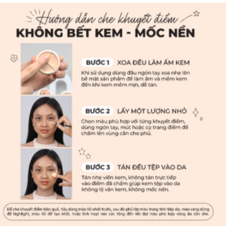[HÀNG TẶNG KHÔNG BÁN] TFIT GIẤY HƯỚNG DẪN SỬ DỤNG KEM CHE KHUYẾT ĐIỂM VÀ CHU TRÌNH MAKEUP GỢI Ý