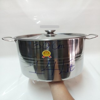 NỒI SÚP INOX LÙN CAO 20CM.