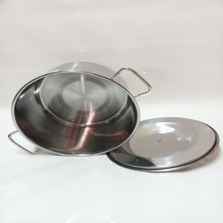 NỒI SÚP INOX LÙN CAO 20CM.