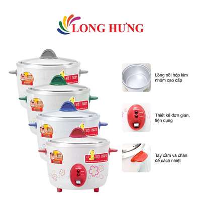 Nồi cơm điện nắp rời Sharp 1.8 lít KSH-D19V - Hàng chính hãng