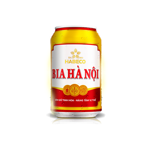 Combo 3 lon, 6 lon bia Hà Nội 330ml