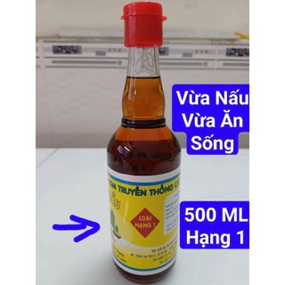  Nước Mắm Bé Bầu Loại Hạng 1 chai 500ml 