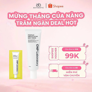 Combo 10 gói sample Kem dưỡng keo ong CNP LABORATORY ampule active shot cream - AB AUTHENTIC