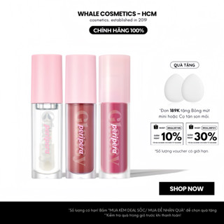 (Màu 1-17) Son Tint Bóng Thuần Chay Peripera Ink Glasting Lip Gloss 4.5ml